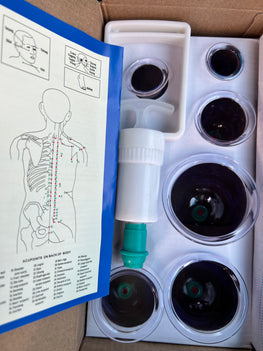Cupping cups set for Physiotherapy