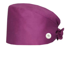 Purple head cap