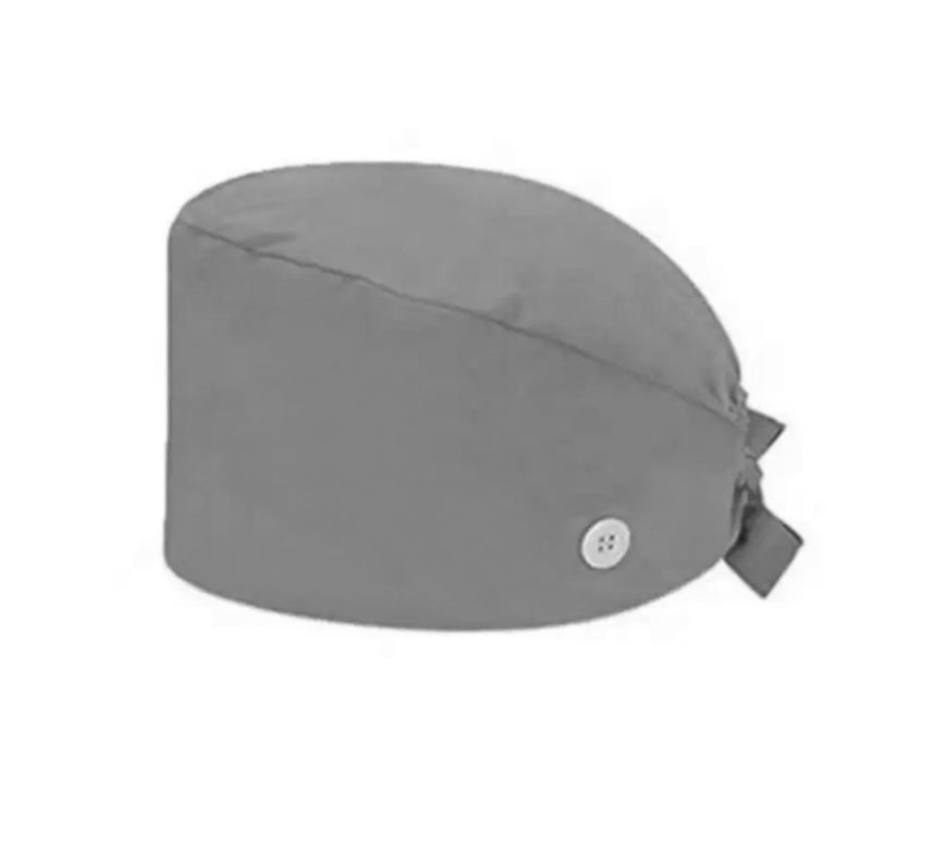 Gray head cap