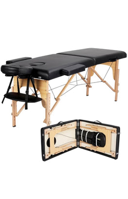 Wood portable massage bed