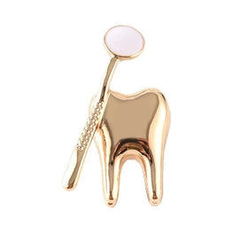 Tooth mirror pin