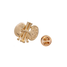 Kidney shaped pin