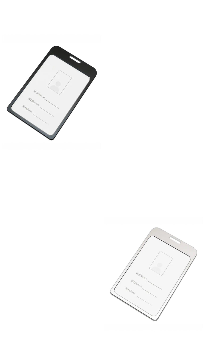 Aluminum card holder