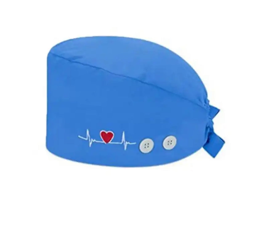 Blue head cap